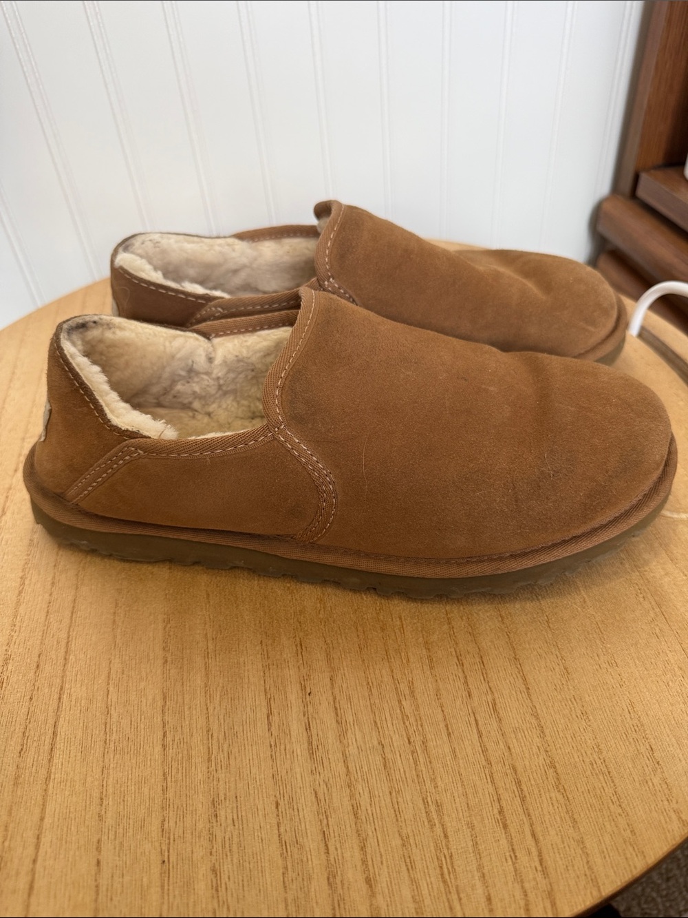 UGG Cream Sheepskin Lining Boot Label